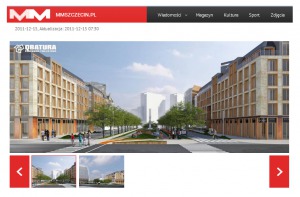Portal www.mmszczecin.pl o naszym projekcie